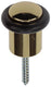 Mack 1047649 - deurstop cilindermodel vermessingd ø 20h30 mm 1 st pc | 6 stuks