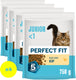 Perfect fit kattenbrokken - junior - kip - 4x750g