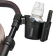 Dooky 2 in 1 universele beker en telefoonhouder - voor kinderwagen en buggy - zwart - 360 graden draaibaar ontwerp