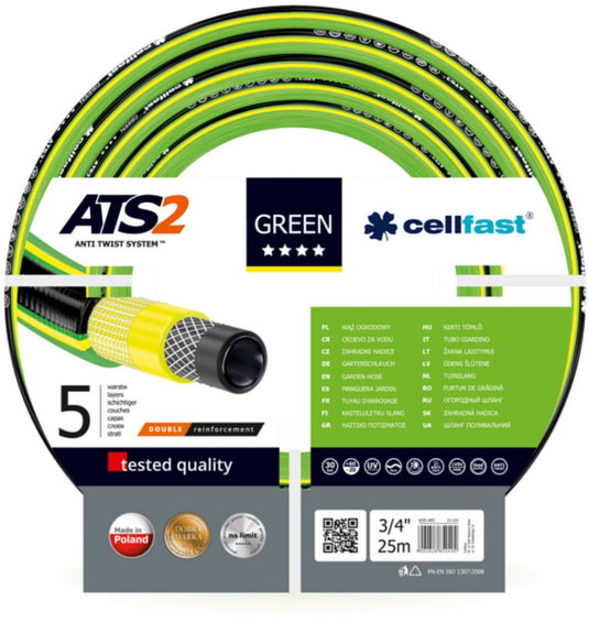 Cellfast - - tuinslang - green ats2™ - 3 4 - 25 m (cf15-120)