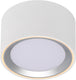 Nordlux fallon surface-downlight-3 step moodmaker™ dimming-wit staal