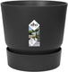 Elho greenville rond 30 - grote bloempot voor buiten met waterreservoir - 100% gerecycled plastic - ø 29.5 x h 27.8 cm - living black