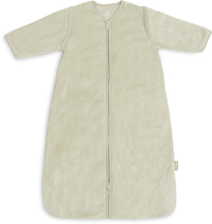 Jollein slaapzak met afritsbare mouw 110cm velvet soft matcha