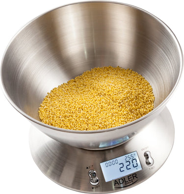 Adler ad 3134 elektronische keukenweegschaal - max 5 kg