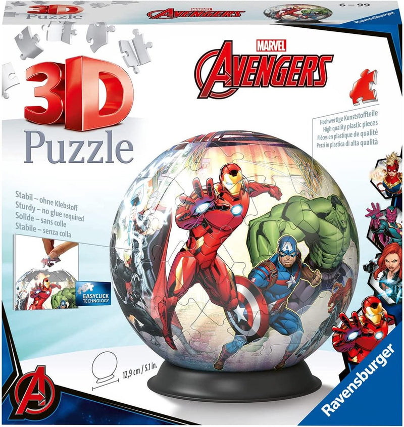 Afbeelding laden in galerijviewer, Ravensburger marvel avengers 3d puzzel, 72st.
