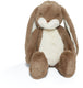 Bunnies by the bay floppy nibble konijn - knuffeldier - knuffel voor kinderen - geborduurde details - caramel - 34 cm