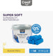 Creall supersoft klei blauw, 1750gr.