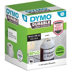 Etiketten dymo lw 2112287 zelfklevend wit