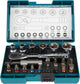 Makita b-54081 21-delige schroefbitset met ratel
