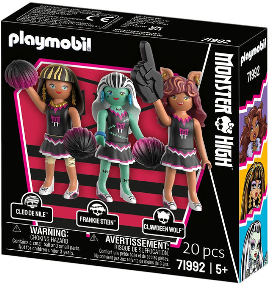 Playmobil | monster high | fear squad pack | enge speelfiguren set voor creatieve halloween avonturen | met gedetailleerde figuren accessoires | perfect voor monster fans vanaf 4 jaar | 71992
