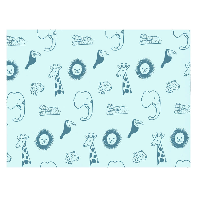Afbeelding laden in galerijviewer, Rotolux inpakpapier baby wilde dieren, 3 mtr.
