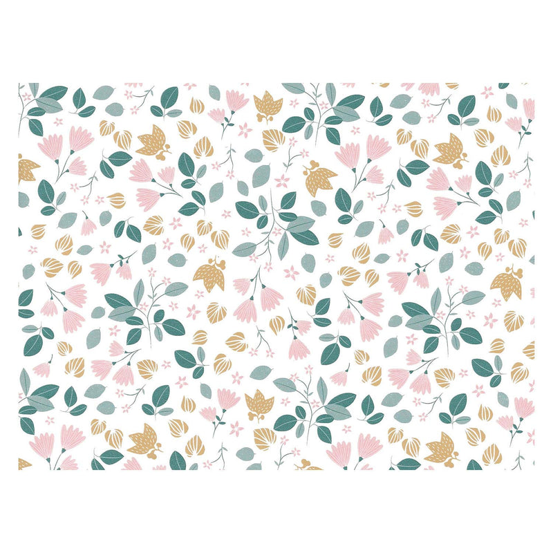 Afbeelding laden in galerijviewer, Inpakpapier Bloemen en Blaadjes, 3 mtr.
