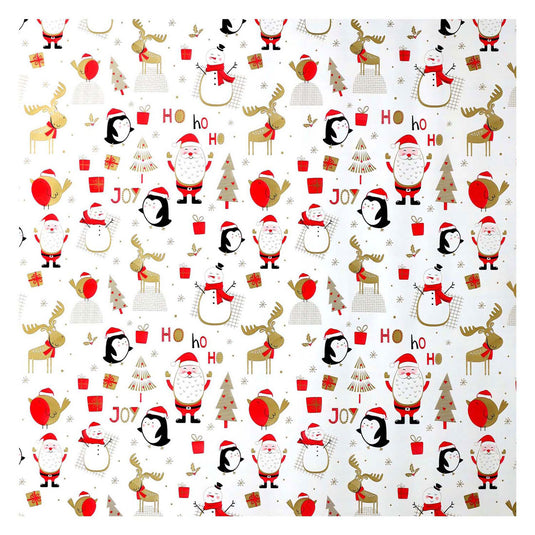 Rotolux kerst inpakpapier, 3mtr.