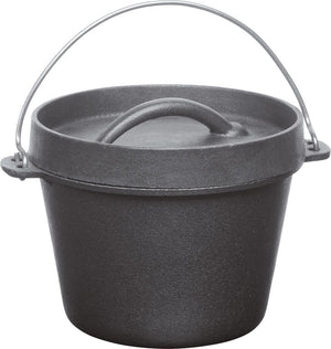 Barbecook sudderpot dutch oven - zwart - 0,7 l