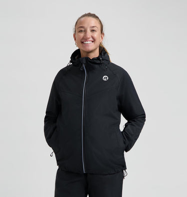 Rogelli commuter core regenjas heren en dames - waterdicht - zwart - l