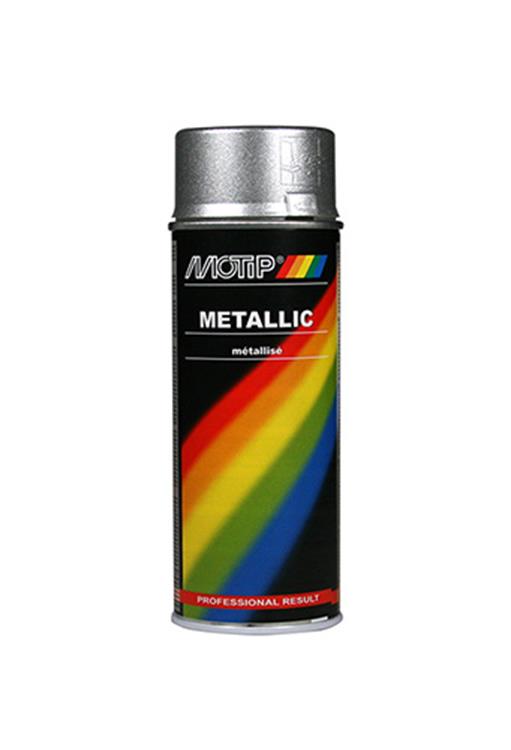 Afbeelding laden in galerijviewer, Motip spuitbus 400ml metallic-zilver
