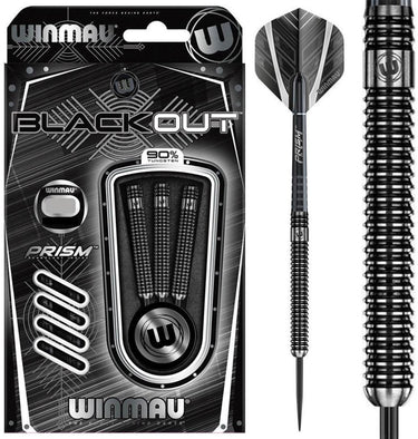 Winmau blackout 1 90% 26 gram - dartpijlen