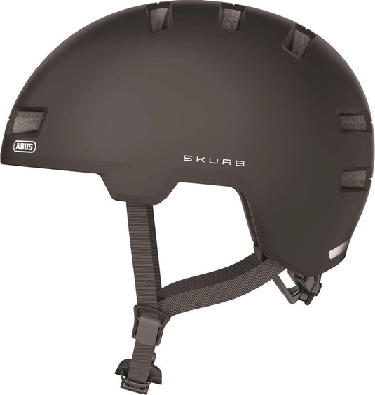 Abus helm Skurb velvet Zwart S 52-56cm