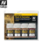 Vallejo val73194 - rust corrosion pigment set - 4 kleuren