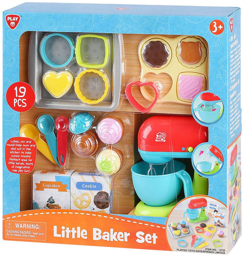 Afbeelding laden in galerijviewer, Playgo kleine bakker speelset - 19dlg.
