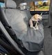 Kurgo - heather bench seat cover - grey