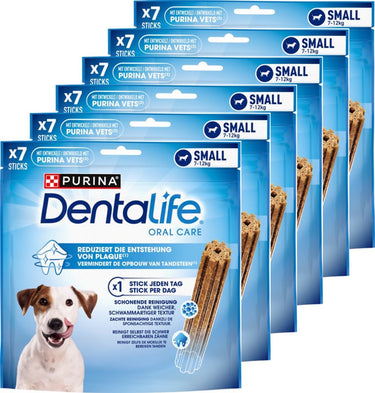 Dentalife daily oral care small - hondensnacks - kip - 6 x 115 g