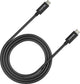 Canyon uc-44 - usb 4 kabel - 40gbps - 240w - usb-c naar usb-c - e-marker - 1m - 240w - geschikt voor apple mac - 8k @60hz - 4k @120hz - thunderbolt 4 - zwart
