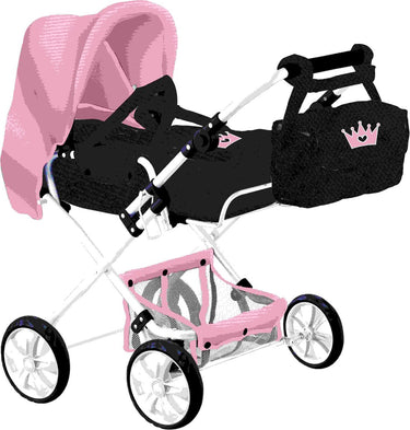 Braet baby and toddler carriage combi 2 with crown bag blue rose