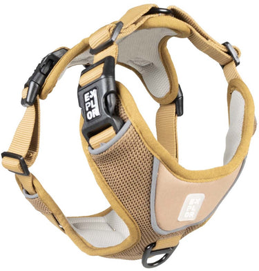 Explor duvoplus ultimate fit harnas no-pull classic voor honden xs-28-37cm-32-43cm honey gold
