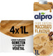 Alpro sojadrink macchiato - plantaardige sojadrink met koffiesmaak - lactosevrij glutenvrij - 4 x 1l
