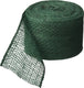 Nature - juteband - groen - 10cm x 25m - hobby knutselmateriaal - decoratie - cadeaus inpakken - knutselen