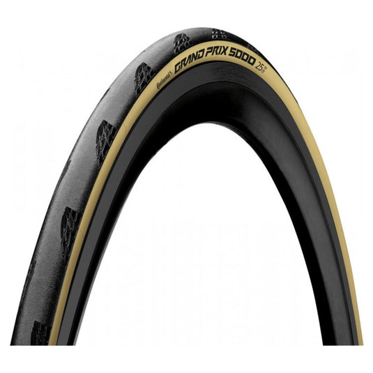 Continental GP5000 Racefietsband 700x25C Zwart Creme