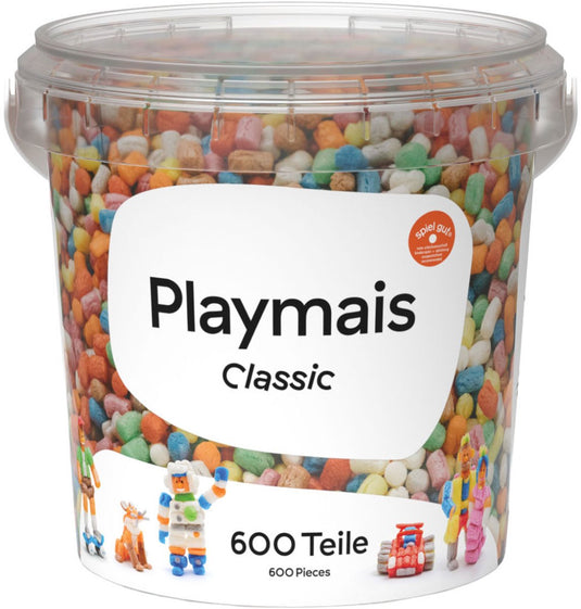 Playmais basic emmer (> 600 stukjes)