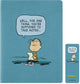 Moleskine limited edition - peanuts - cahier schrift - xl (18x25cm) gelinieerd - linus