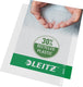 Leitz premium a4 zichtmap - 30% pre-consumer gerecycled plastic - 100 stuks - transparant