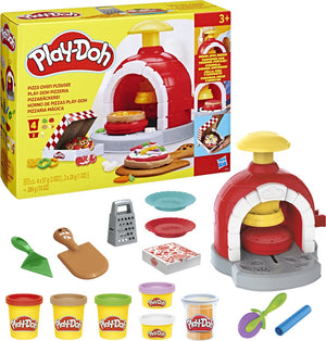 Play-doh stempelen en draaien - pizza speelset