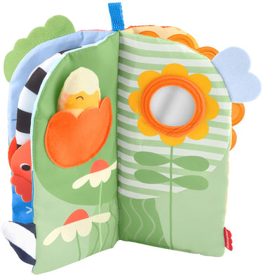 Fisher-price zintuiglijke seizoenen zacht boek - op de buik spelen