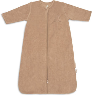 Jollein baby slaapzak met afristbare mouw 70cm - sleepy miffy terry