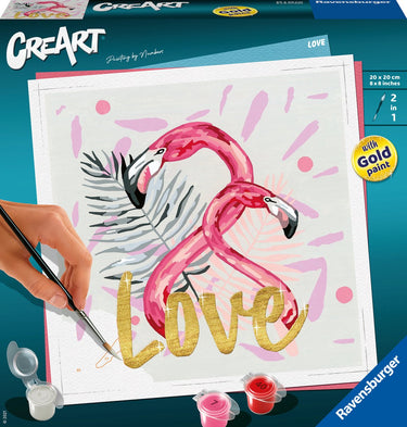 Ravensburger creart schilderen op nummer - love