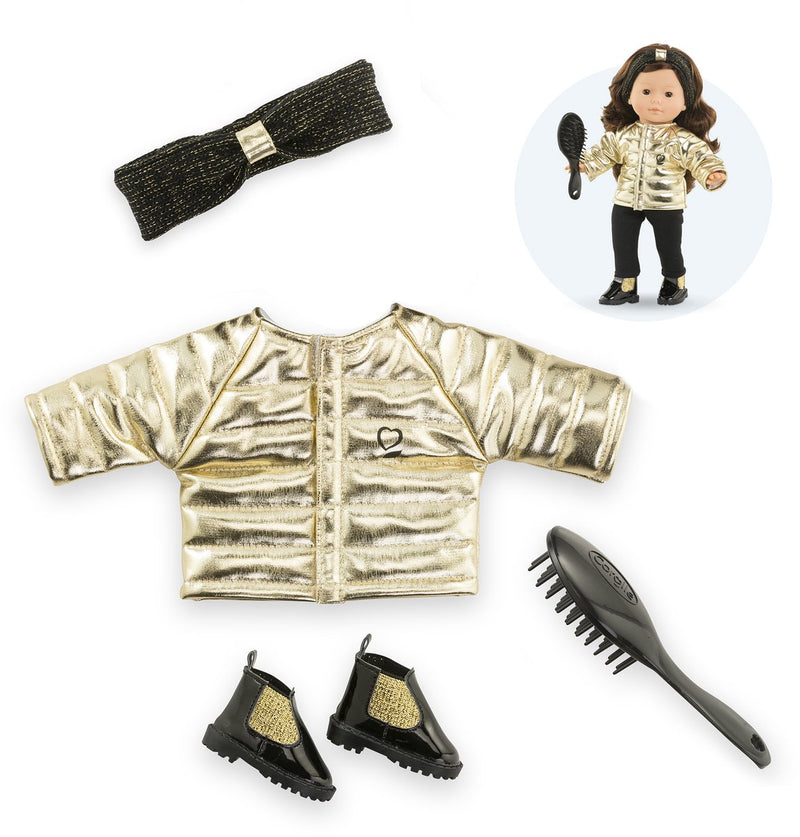 Afbeelding laden in galerijviewer, Corolle couture outfit set met accessoires voor poppen, 36cm
