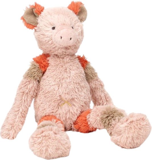 Happy horse varken puck knuffel 32 cm - roze - baby knuffel