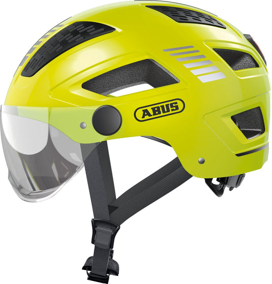 Abus helm Hyban 2.0 ACE signal Geel M 52-58cm