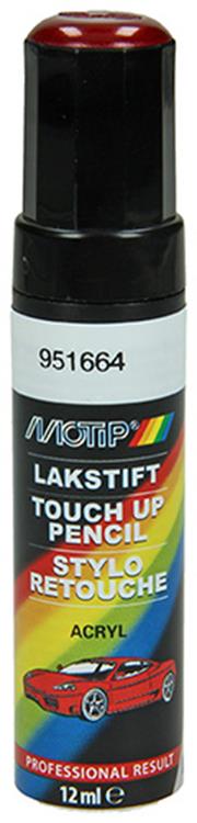 Afbeelding laden in galerijviewer, Motip 951664 - auto lakstift - rood metallic - 12 ml
