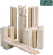 Outdoor play kubb houten werpspel fsc met draagtas