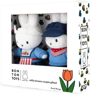 Bon ton toys nijntje - farmers couple giftset - 15 cm - 6