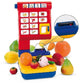 Klein toys fruit- en groenteweegschaal - incl. rol bonpapier, weegplateau en geluidseffecten - multicolor