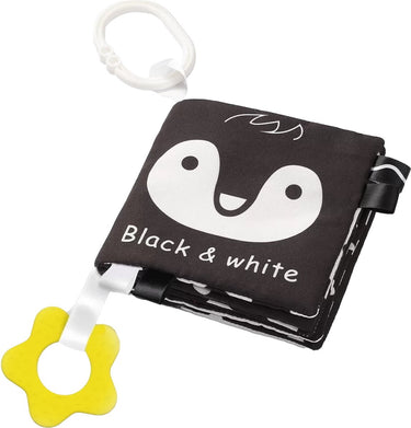 Babyono baby ono black white zacht buggyboekje 542