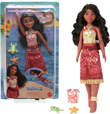 Mattel disney vaiana 2 zwemmende tautai vaiana - modepop