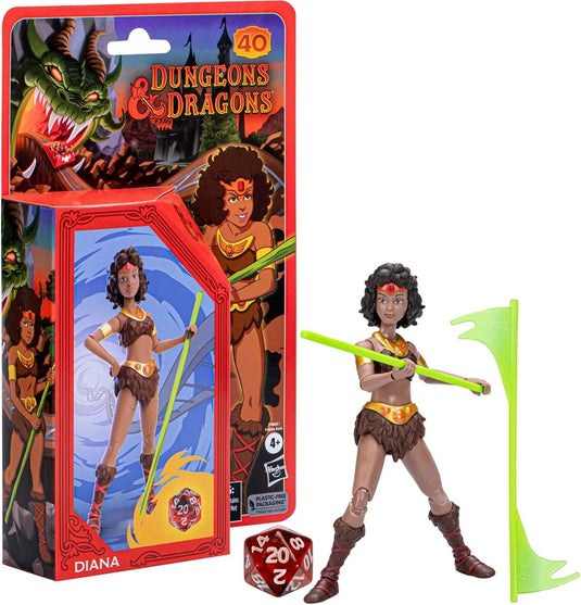 Hasbro dungeons dragons actiefiguur diana 15 cm multicolours