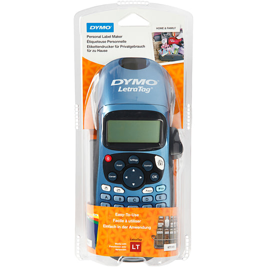 Labelmaker dymo letratag grijs 160 dpi